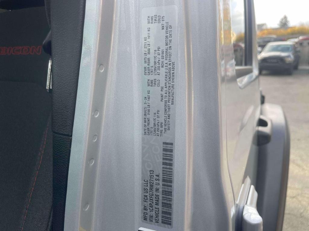 used 2024 Jeep Wrangler car, priced at $43,999