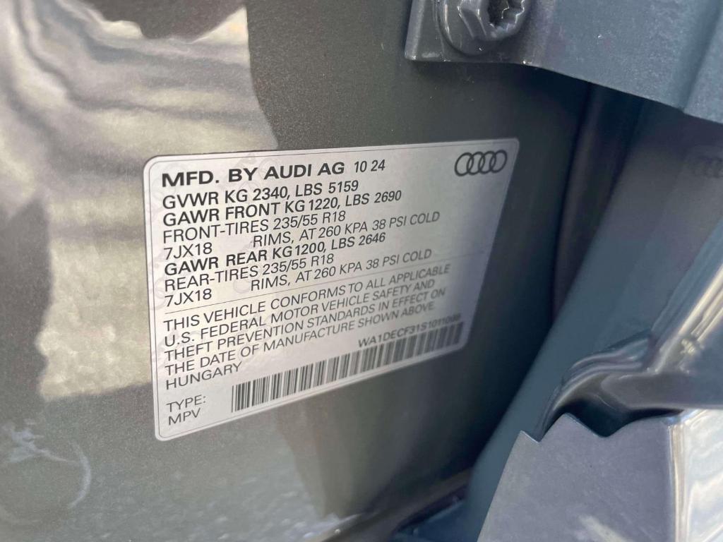 used 2025 Audi Q3 car, priced at $33,995