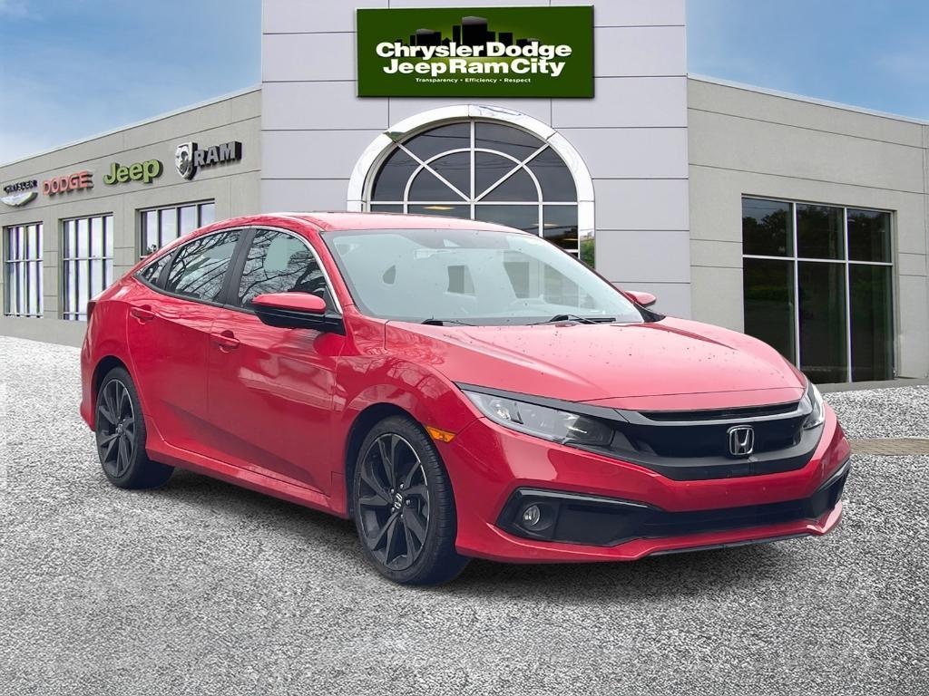 used 2021 Honda Civic car, priced at $18,999