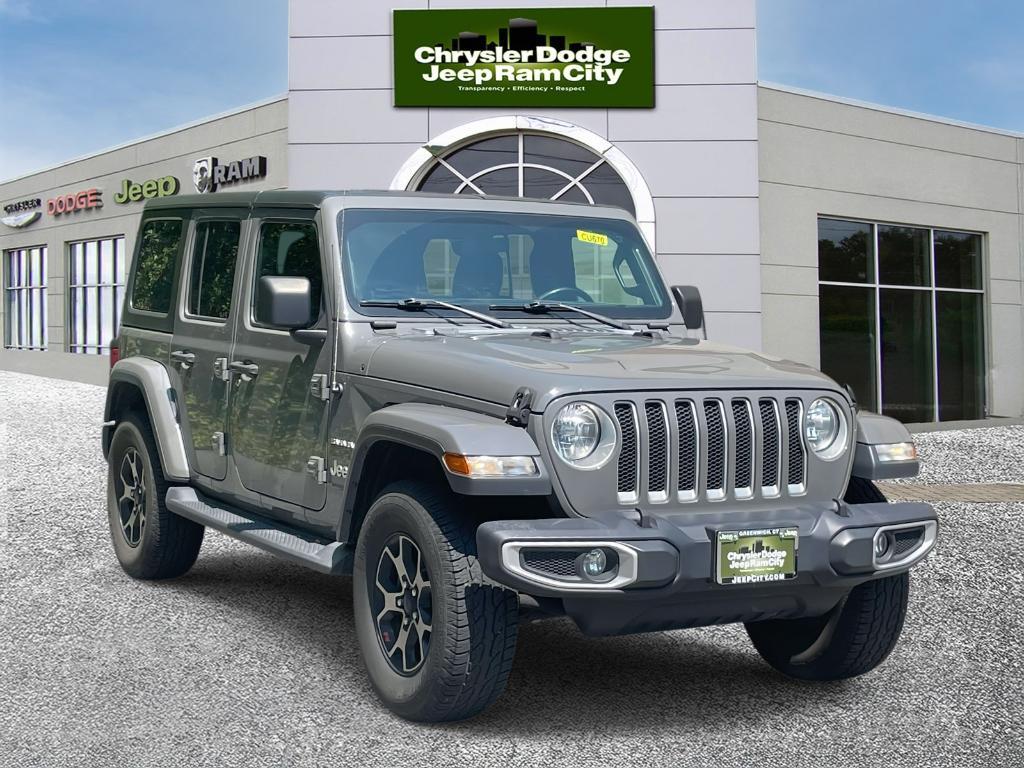 used 2020 Jeep Wrangler Unlimited car, priced at $28,488