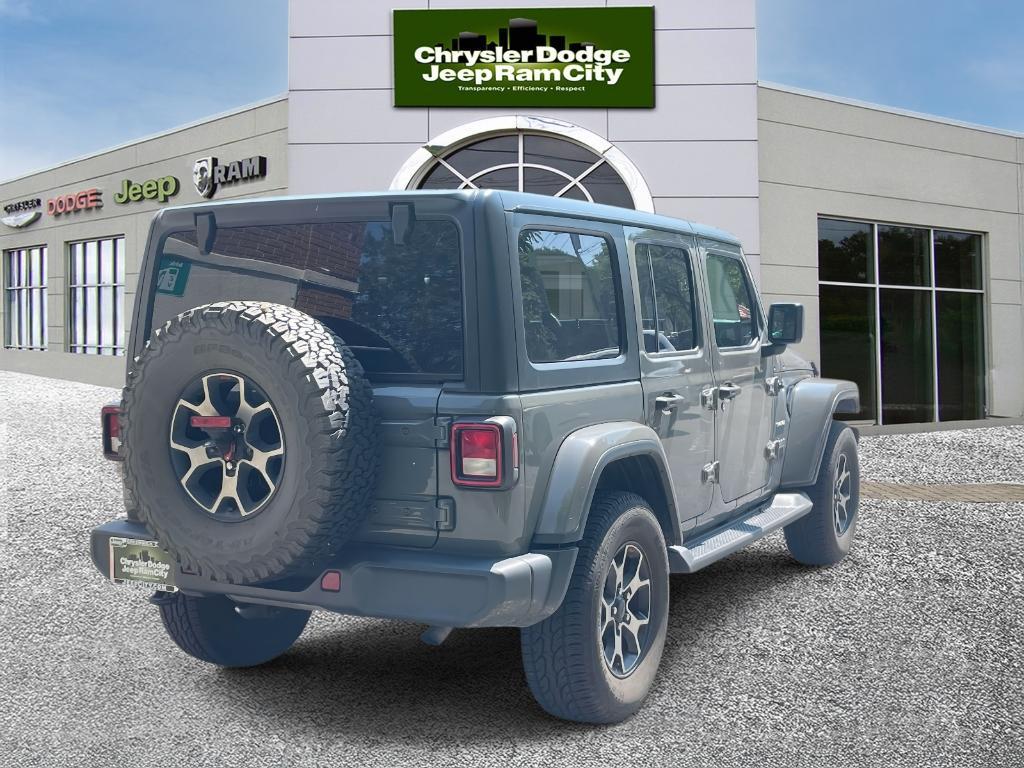 used 2020 Jeep Wrangler Unlimited car, priced at $28,488