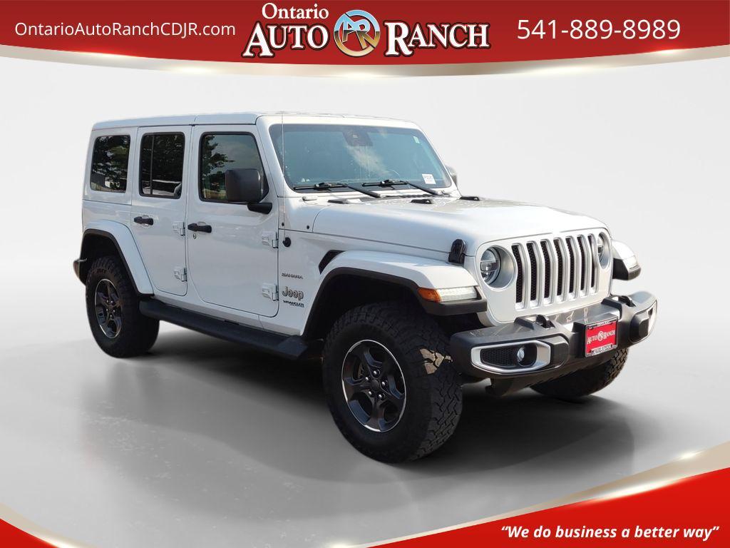 used 2021 Jeep Wrangler Unlimited car, priced at $35,411