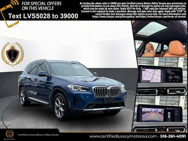 used 2022 BMW X3 car, priced at $24,800