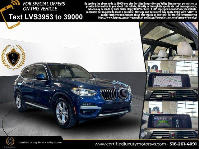 used 2021 BMW X3 car, priced at $26,790