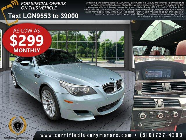 used 2008 BMW M5 car, priced at $18,490