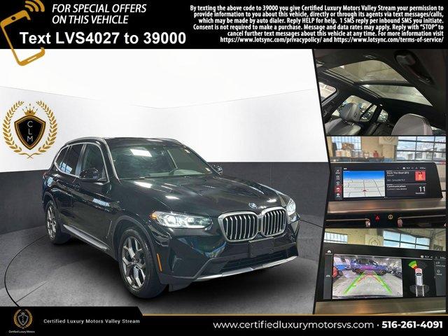 used 2022 BMW X3 car, priced at $26,800