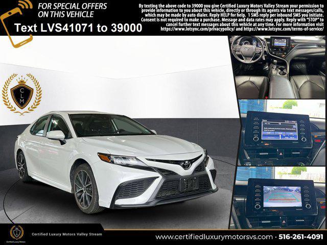 used 2021 Toyota Camry car, priced at $18,880
