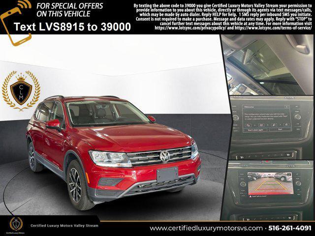 used 2021 Volkswagen Tiguan car, priced at $16,490
