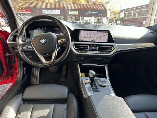 used 2019 BMW 330 car, priced at $19,990