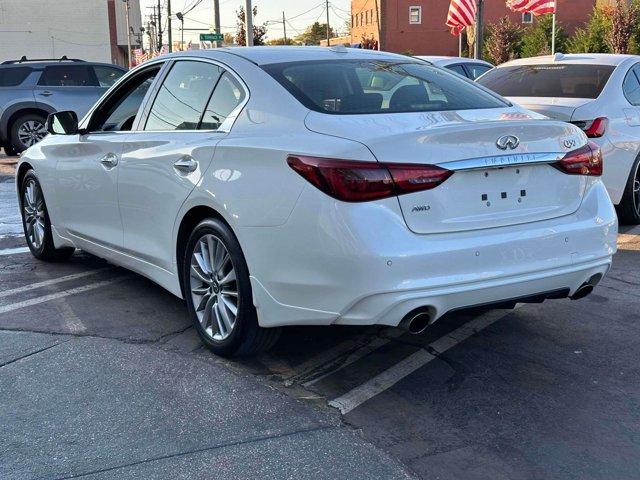 used 2021 INFINITI Q50 car, priced at $18,800