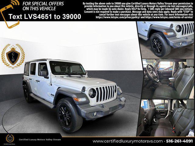 used 2020 Jeep Wrangler Unlimited car, priced at $26,490