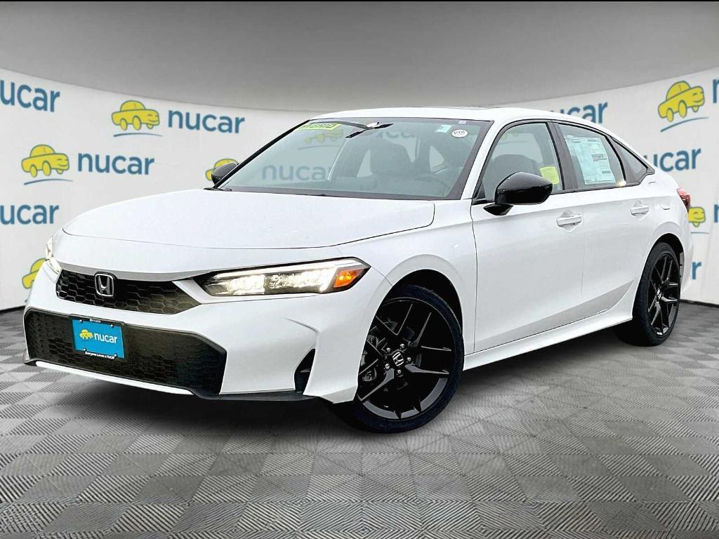 new 2025 Honda Civic Hybrid car, priced at $30,555