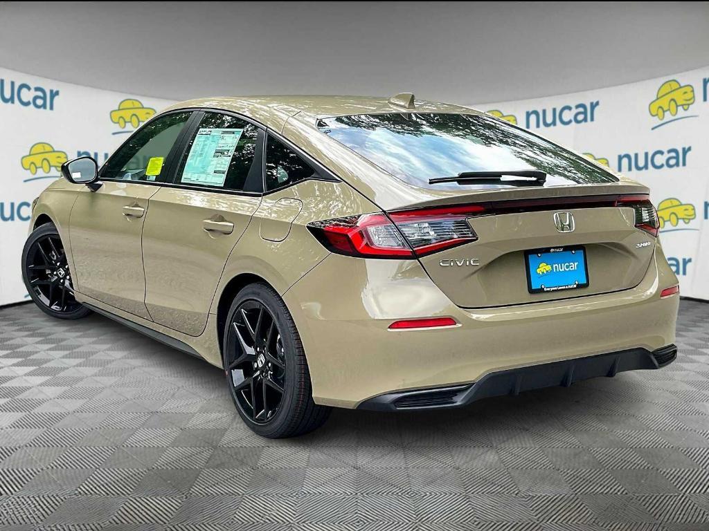 new 2025 Honda Civic car, priced at $29,055