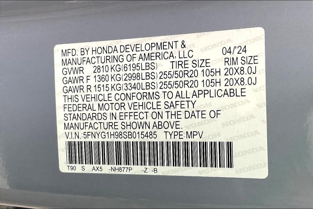 new 2025 Honda Pilot car, priced at $56,130