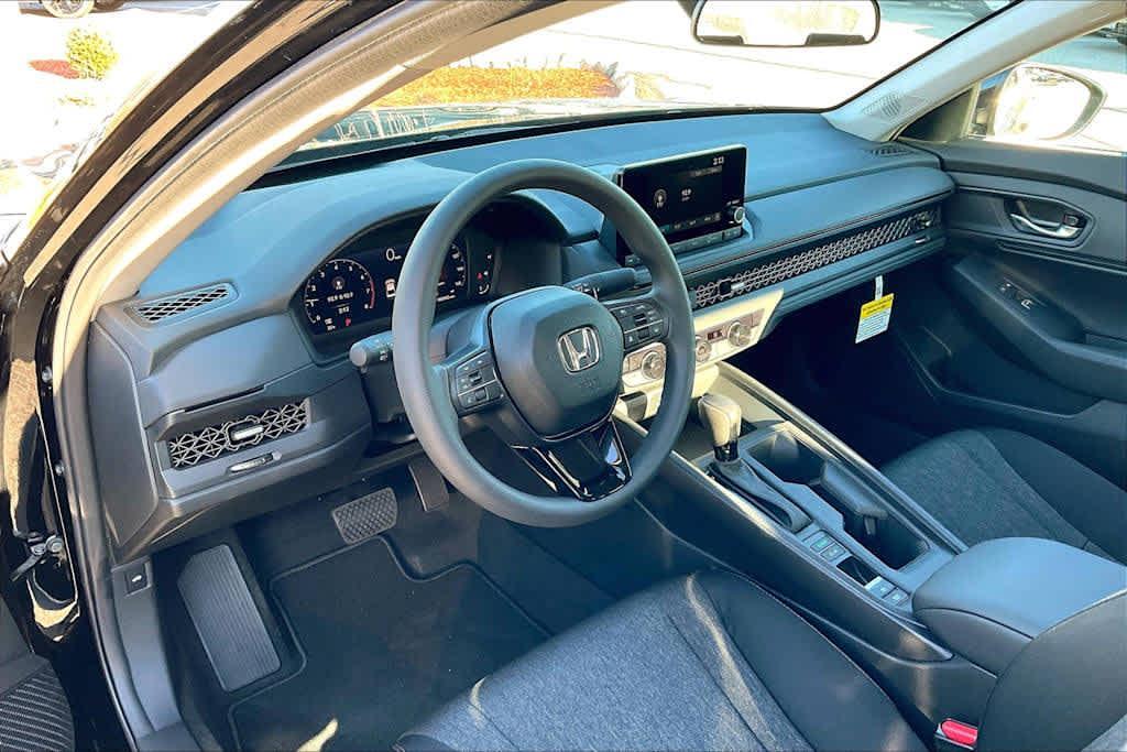 new 2025 Honda Accord car, priced at $31,655