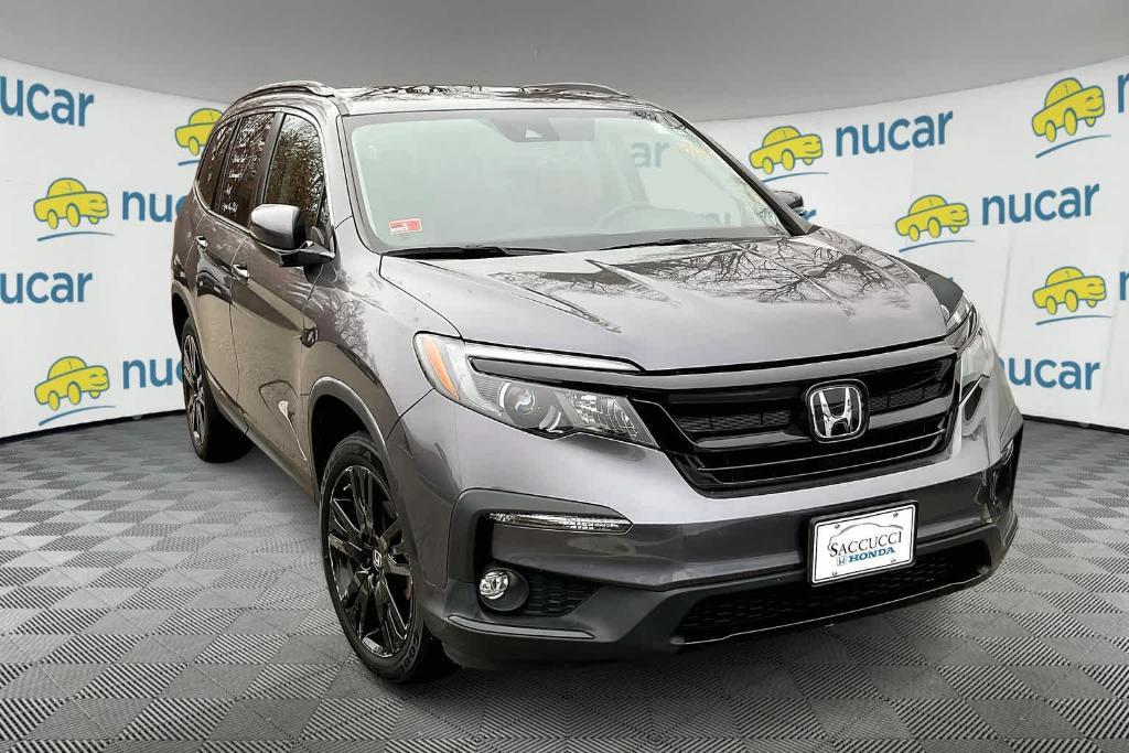 used 2021 Honda Pilot car, priced at $32,385