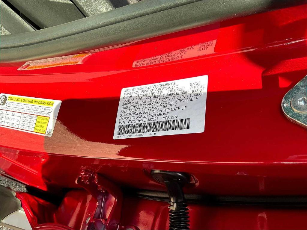 new 2025 Honda Pilot car, priced at $47,505