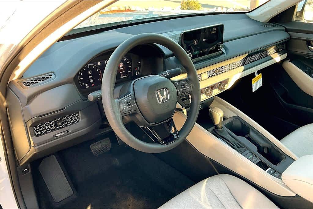 new 2025 Honda Accord car, priced at $28,633