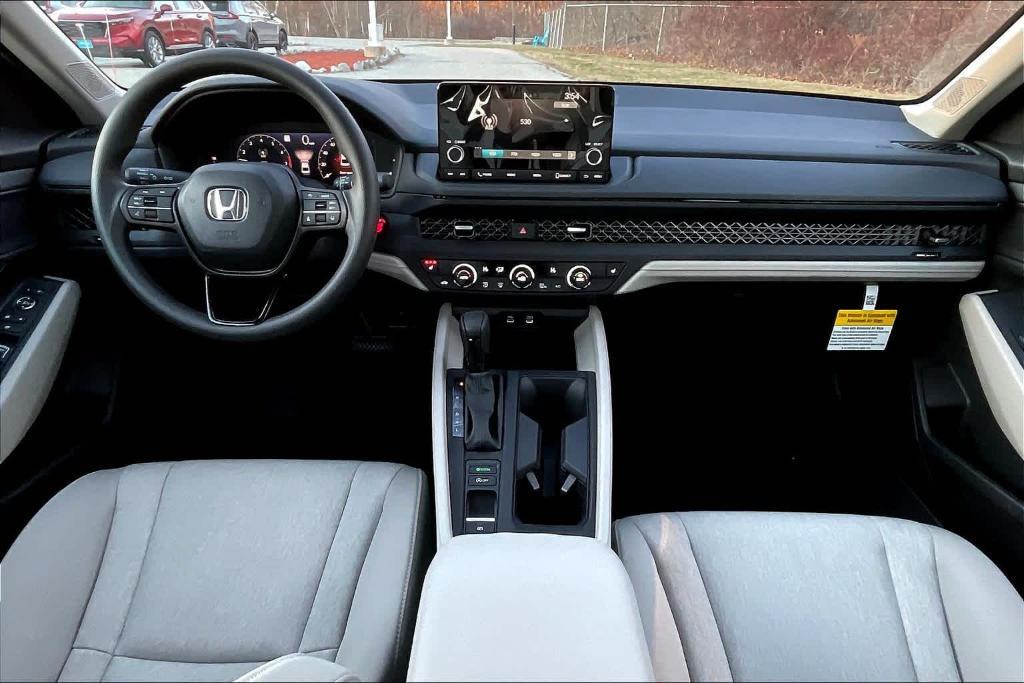 new 2025 Honda Accord car, priced at $32,110