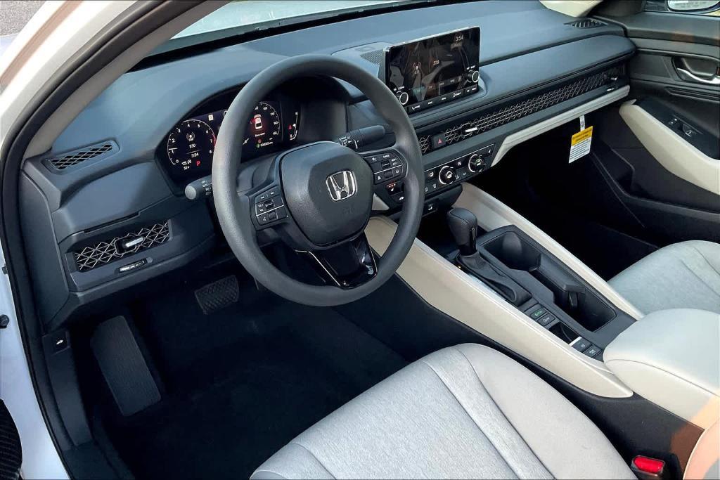 new 2025 Honda Accord car, priced at $32,110