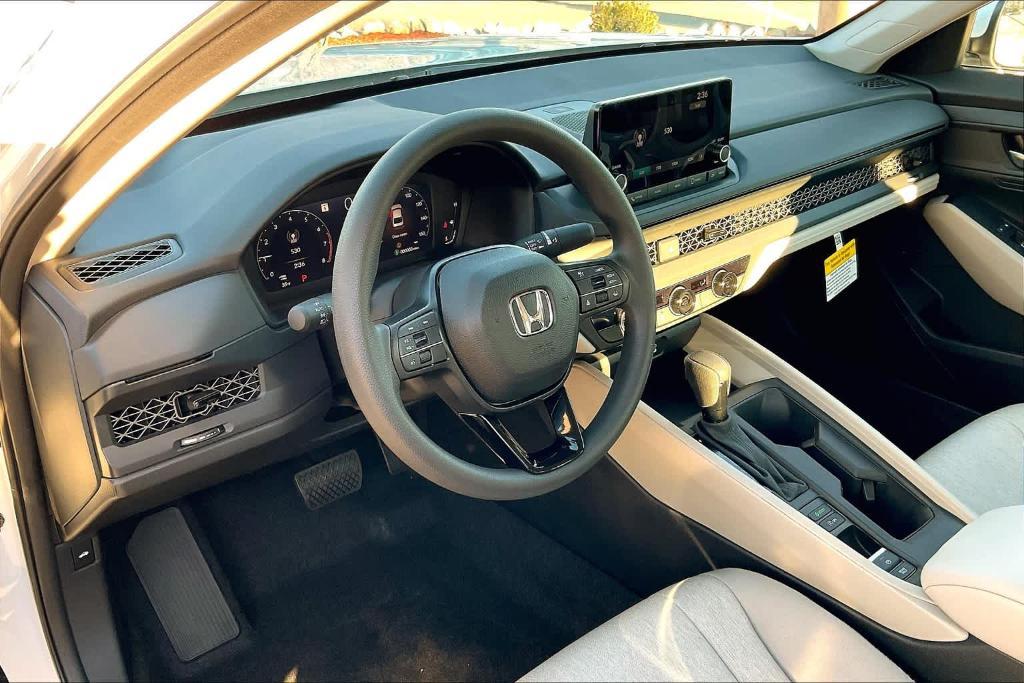 new 2025 Honda Accord car, priced at $29,845