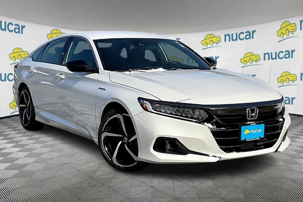 used 2022 Honda Accord Hybrid car, priced at $27,998