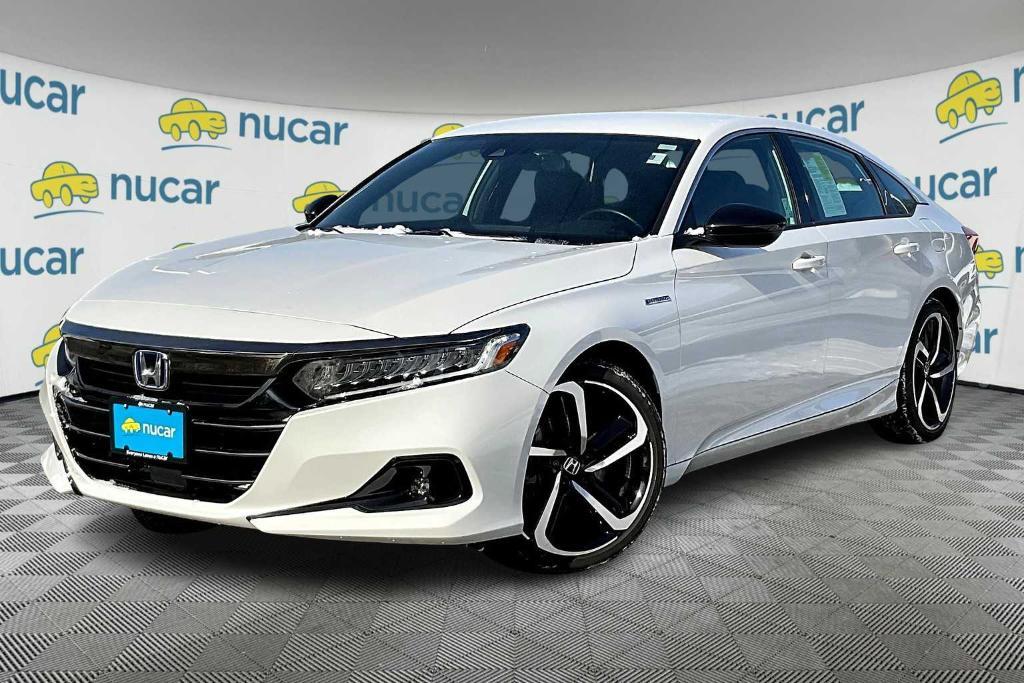 used 2022 Honda Accord Hybrid car, priced at $27,998