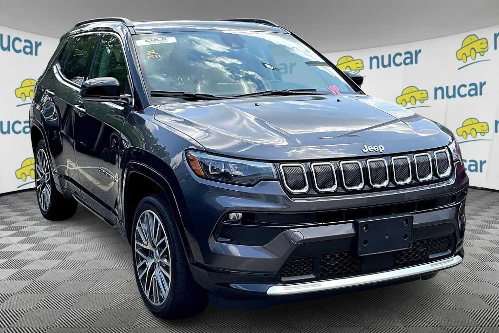 used 2022 Jeep Compass car, priced at $25,847