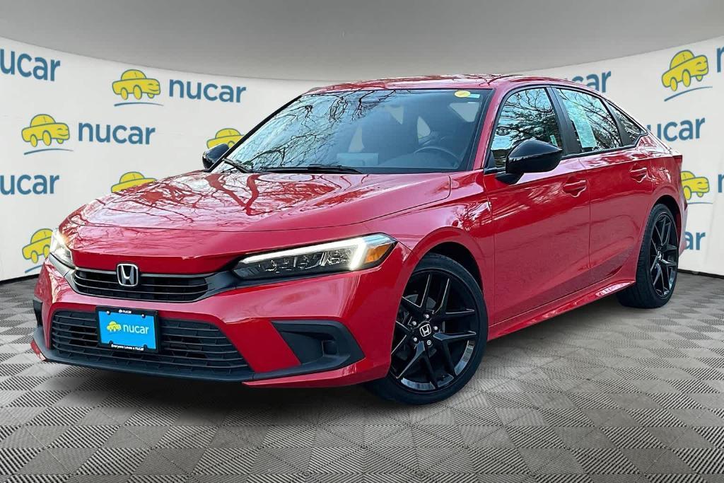 used 2022 Honda Civic car, priced at $23,777