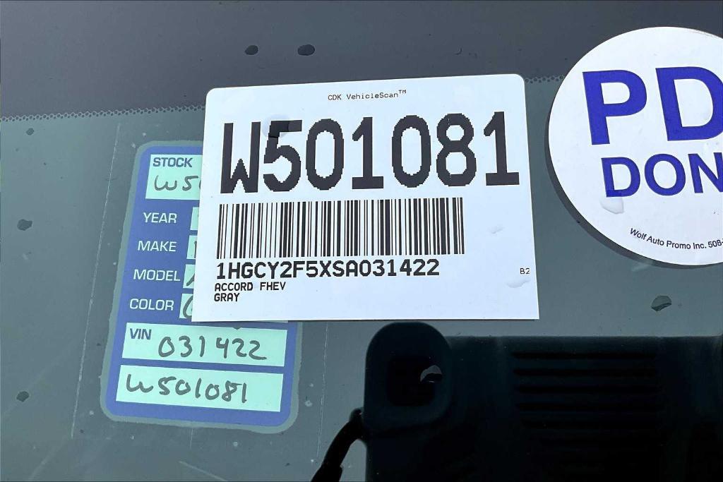 new 2025 Honda Accord Hybrid car, priced at $35,260