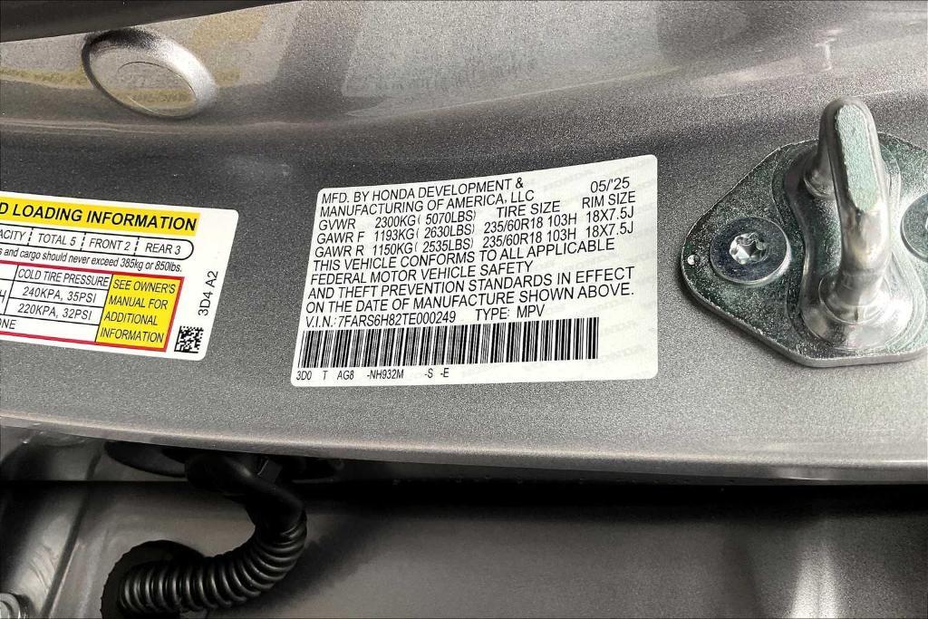 new 2026 Honda CR-V Hybrid car, priced at $41,620