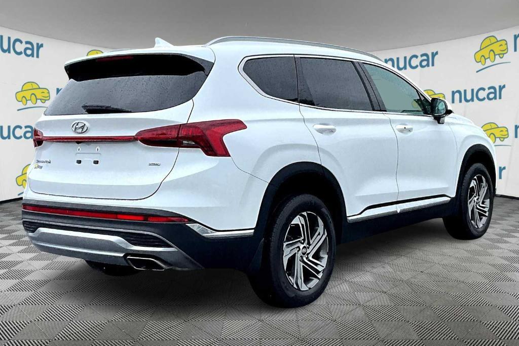 used 2022 Hyundai Santa Fe car, priced at $28,400