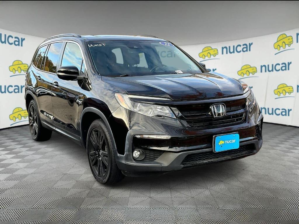 used 2022 Honda Pilot car, priced at $32,617