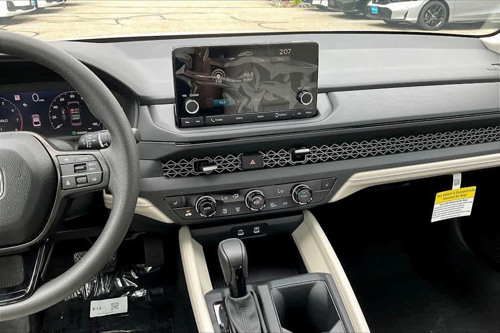 new 2025 Honda Accord car, priced at $32,165
