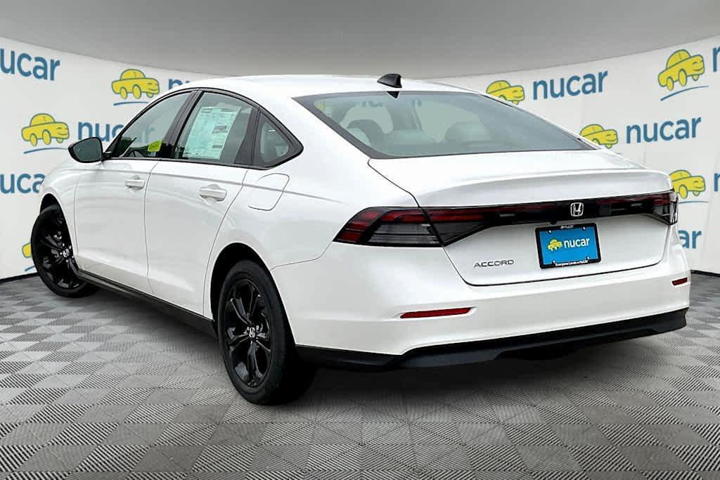 new 2025 Honda Accord car, priced at $32,165