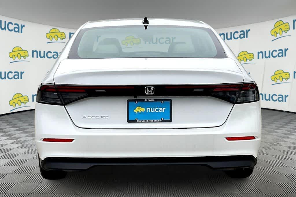 new 2025 Honda Accord car, priced at $32,165