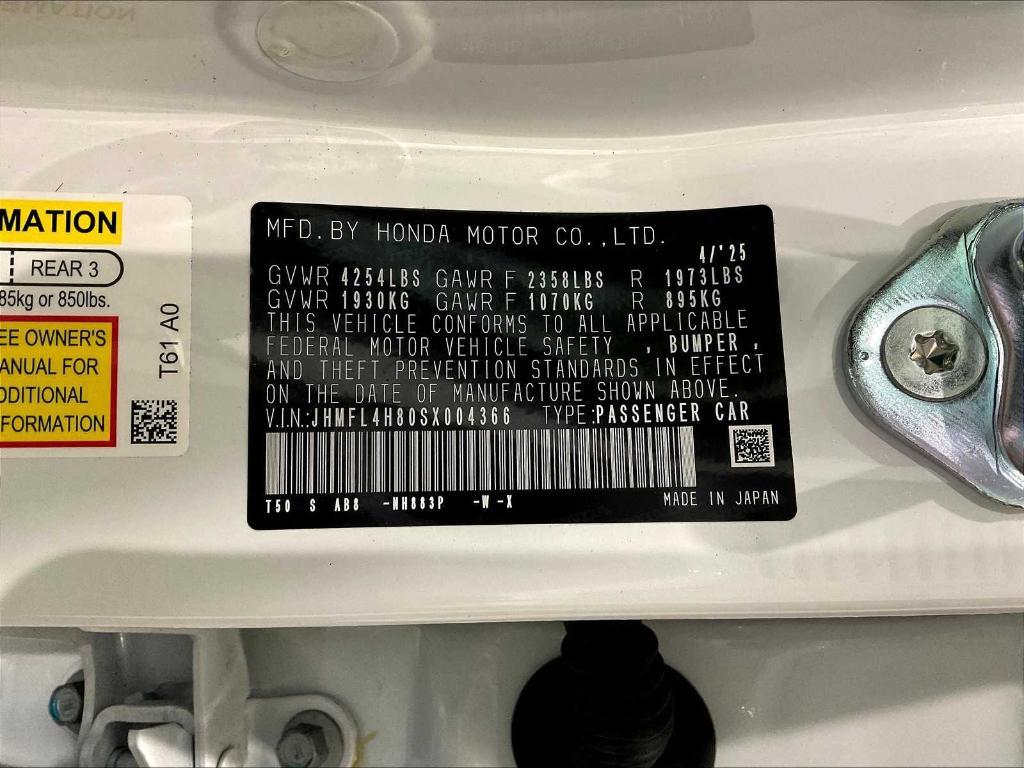 new 2025 Honda Civic Hybrid car, priced at $31,755