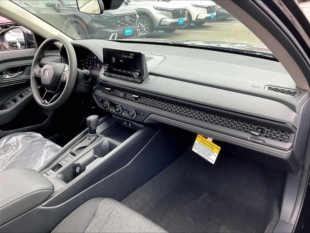 new 2025 Honda Accord car, priced at $31,710