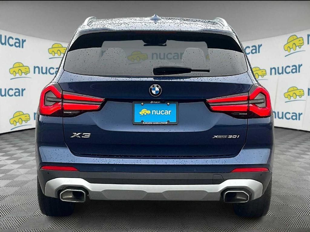 used 2022 BMW X3 car, priced at $32,940
