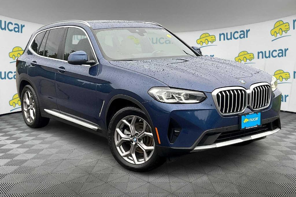 used 2022 BMW X3 car, priced at $35,100