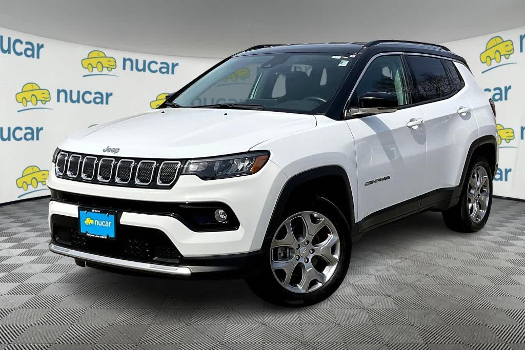 used 2022 Jeep Compass car, priced at $24,777