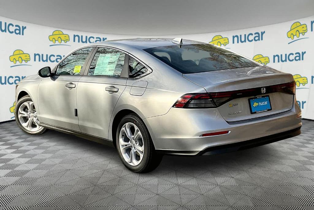 new 2025 Honda Accord car, priced at $29,445