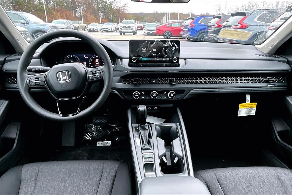 new 2025 Honda Accord car, priced at $29,445