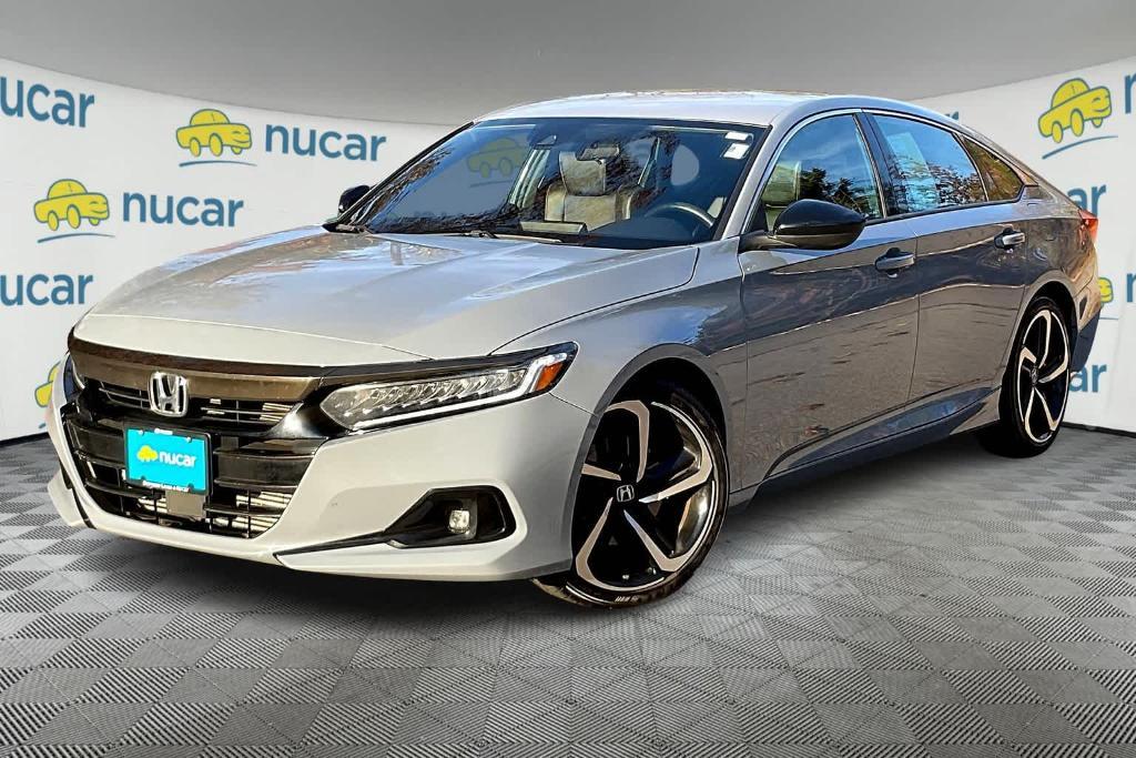 used 2021 Honda Accord car, priced at $24,273