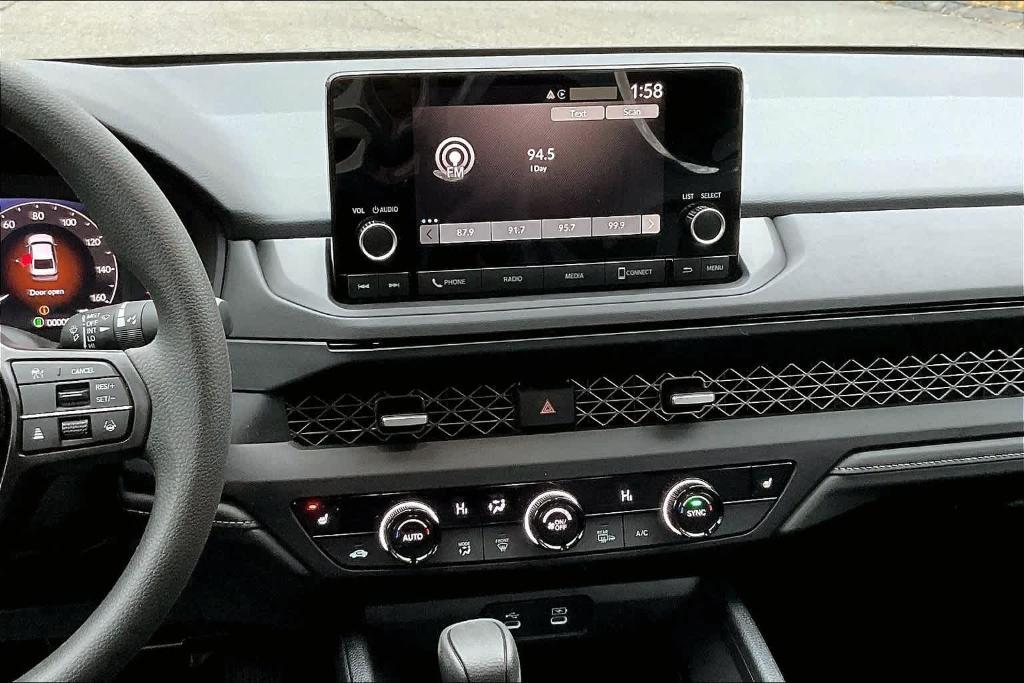 new 2025 Honda Accord car, priced at $31,710