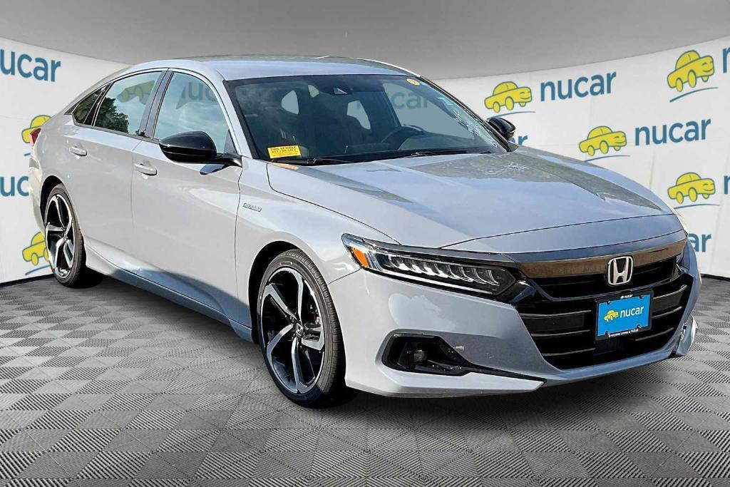 used 2022 Honda Accord Hybrid car, priced at $27,553