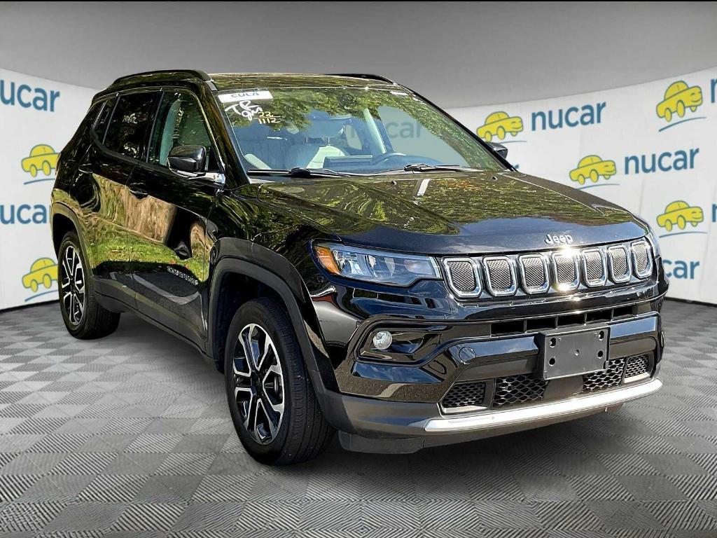 used 2022 Jeep Compass car, priced at $24,575
