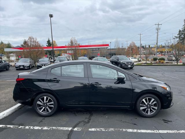 used 2021 Nissan Versa car, priced at $18,999