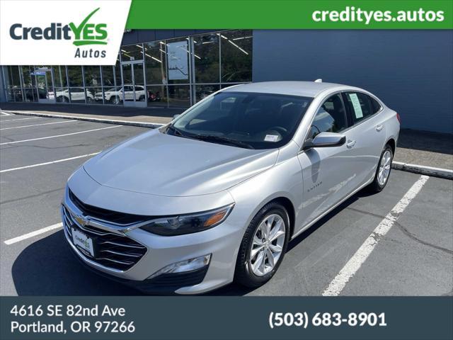 used 2021 Chevrolet Malibu car, priced at $21,999