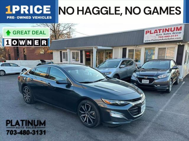 used 2021 Chevrolet Malibu car, priced at $14,995